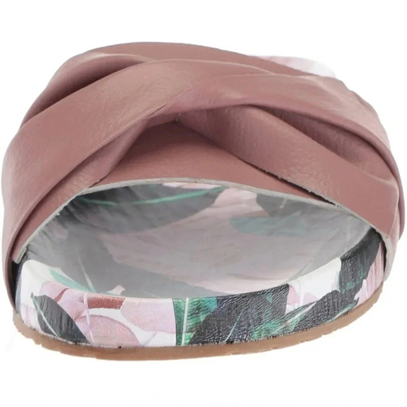 KAANAS Women's Galera Printed Pool Slide with Bow Fashion Sandal 8 NWOT - Picture 4 of 9